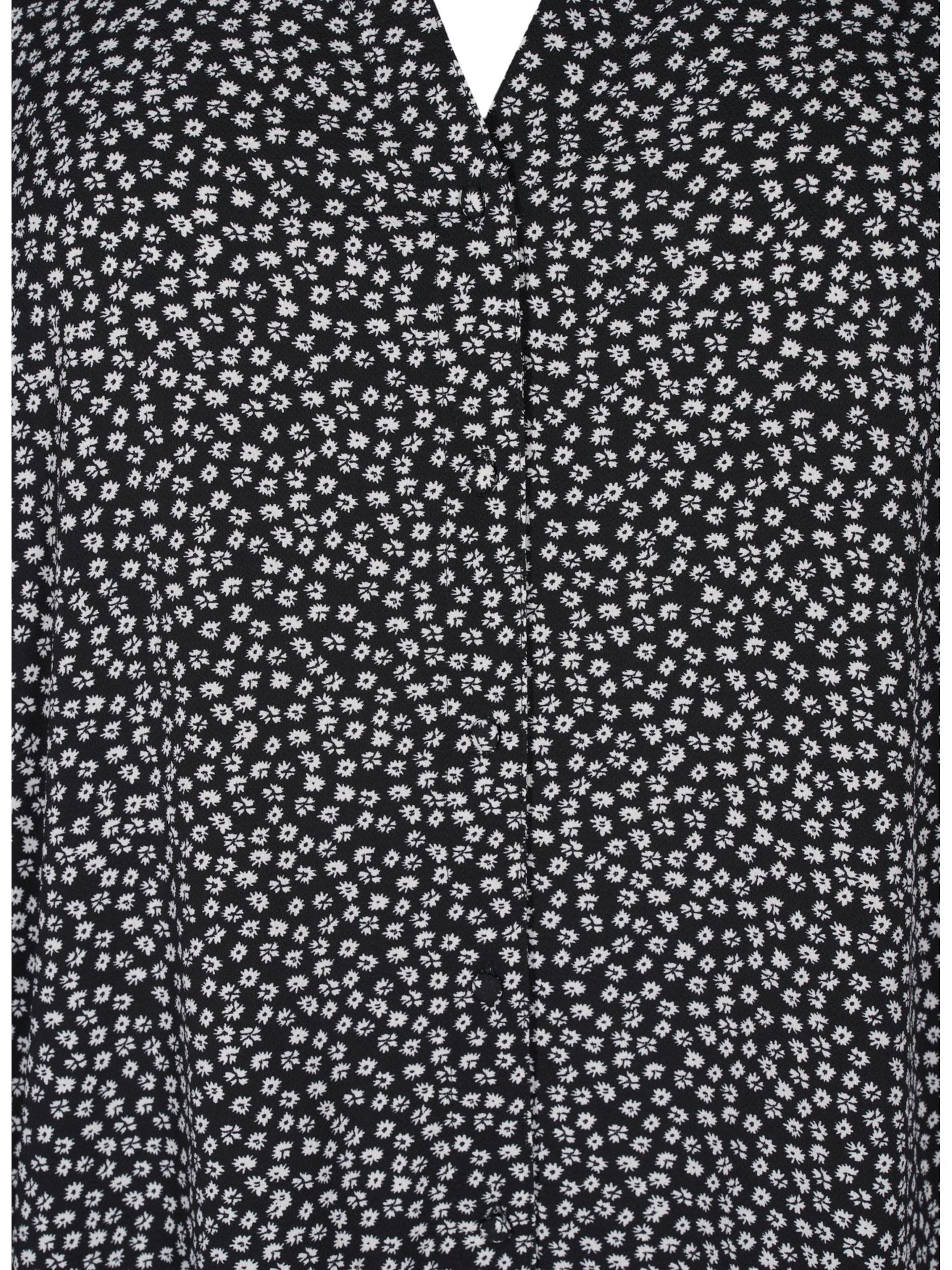 Zizzi Blusekjole 'Xanni' i sort