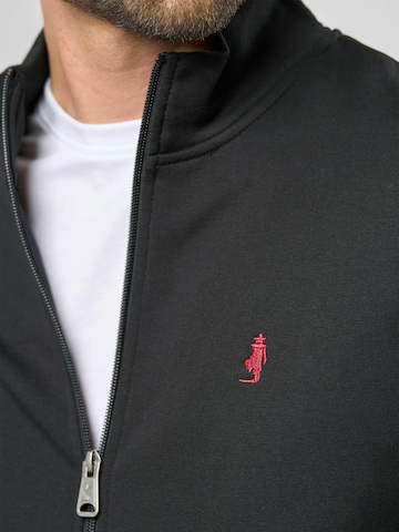MCS Sweatjakke 'Jones' i sort