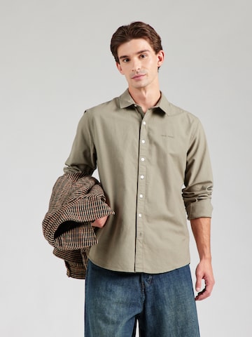 Pepe Jeans Klasický střih Košile – zelená: přední strana