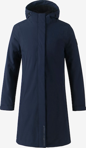 Weather Report Outdoor Coat 'CANDIS W Long W-PRO 15000' in Blue: front