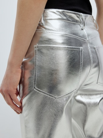 EDITED Regular Pants 'Oona' in Silver