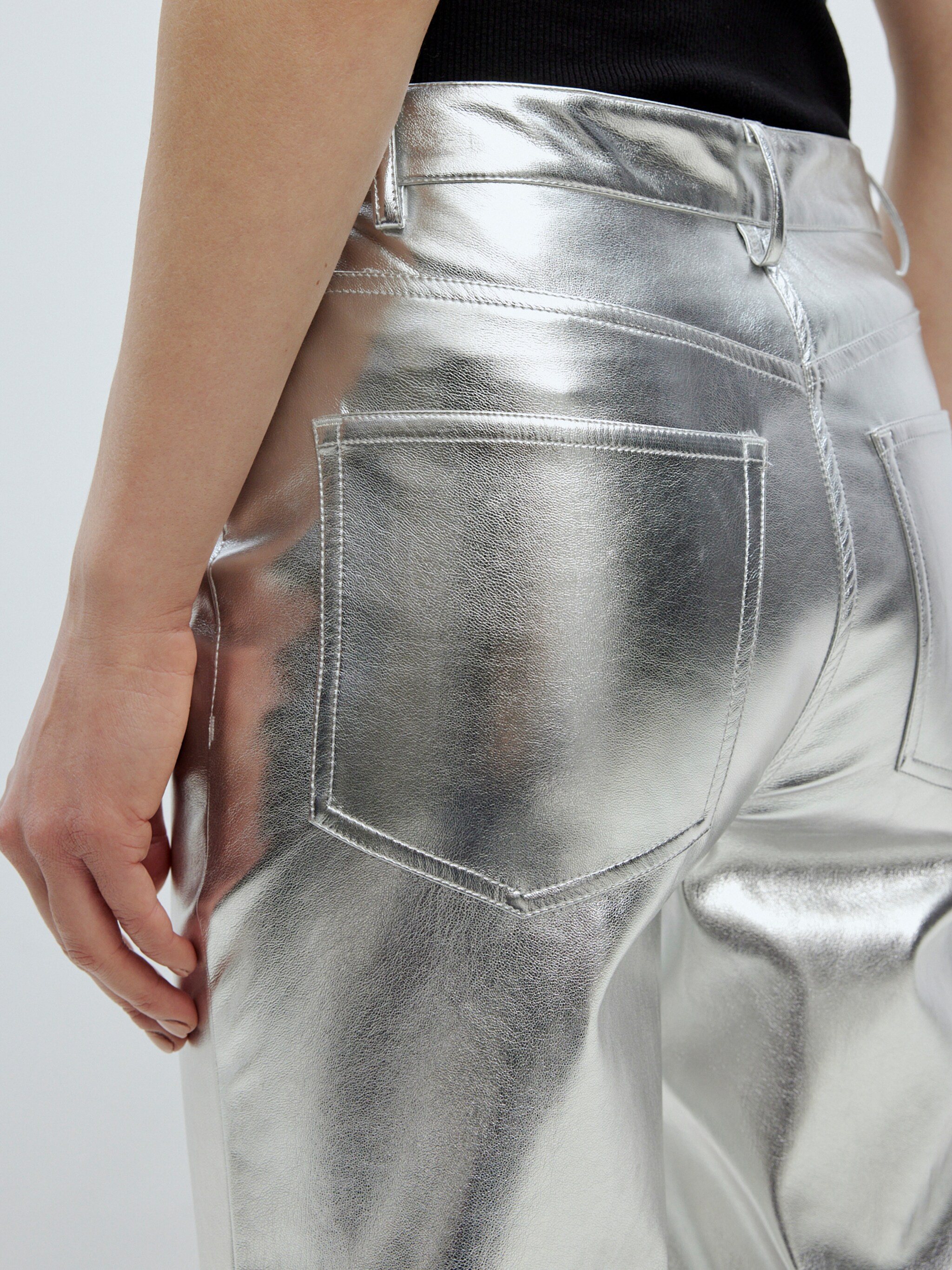 EDITED Producten Broek 'Oona' Zilver