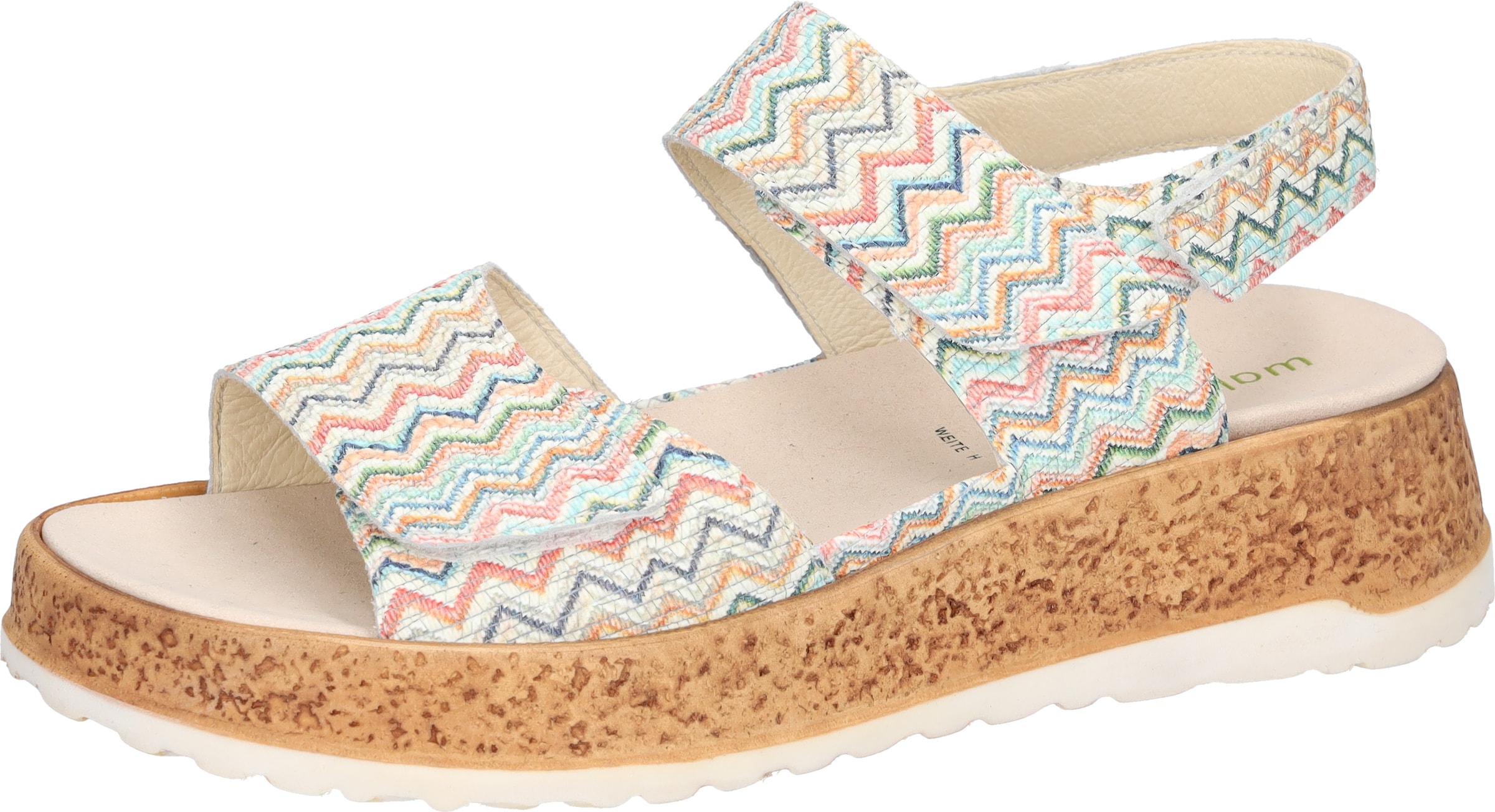 WALDLÄUFER Sandale in Weiß: Vorderseite