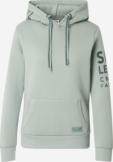 Sublevel Sweater majica u menta / tamno zelena, Pregled proizvoda