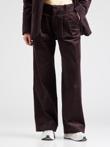 Won Hundred Loosefit Hose 'Camille' in Braun: Vorderseite