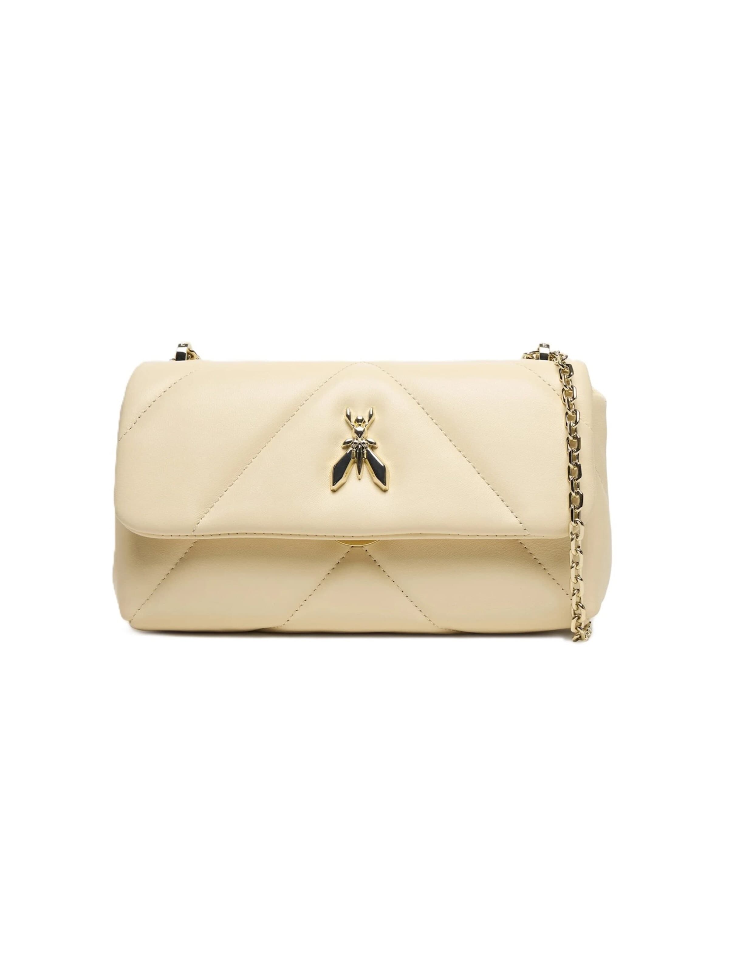 PATRIZIA PEPE Schultertasche 'CB0084/L006'‌ in Beige: Vorderseite