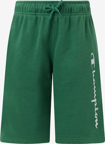 Pantalon Champion Authentic Athletic Apparel en vert : devant