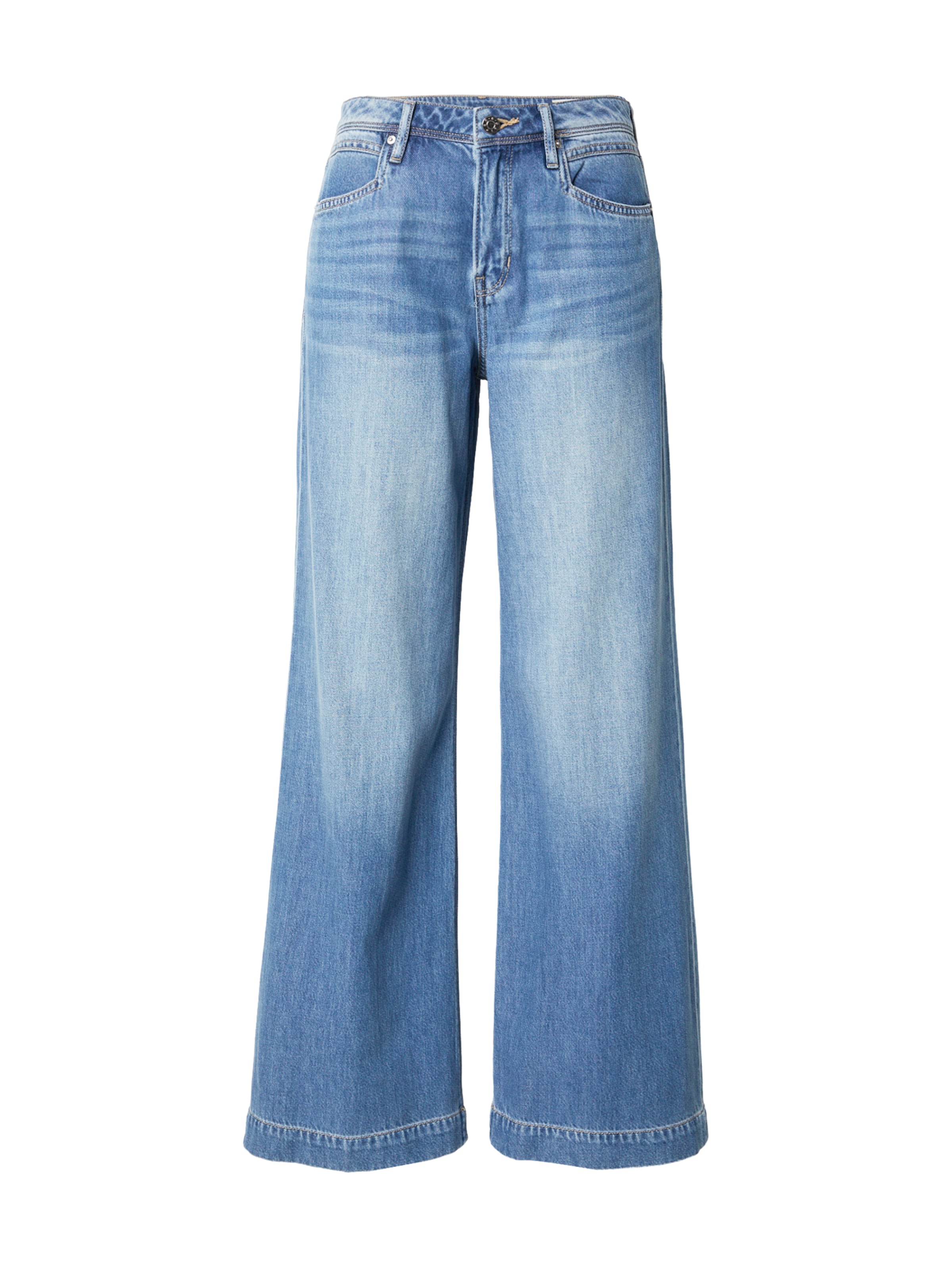 s.Oliver Wide Leg Jeans 'Suri' in Blau: Vorderseite