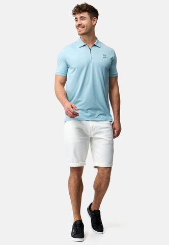 INDICODE JEANS Shirt ' Yonah' in Blauw