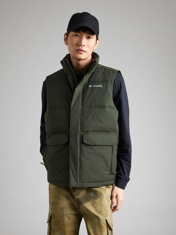 COLUMBIA Αθλητικό γιλέκο 'Landroamer' σε πράσινο: μπροστά