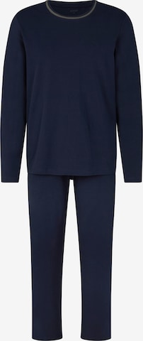 JOOP! - Pijama largo en azul: frente