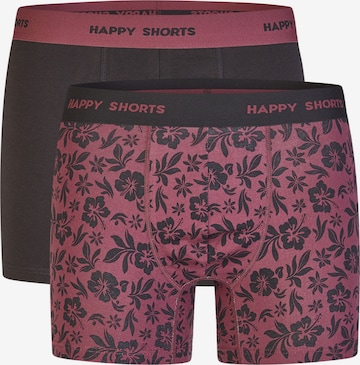 Happy Shorts Boxer shorts ' Jersey ' in Red: front