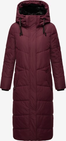 NAVAHOO Χειμερινό παλτό 'Hingucker XIV' σε κόκκινο