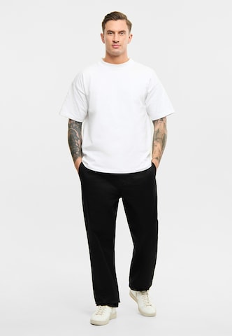 Johnny Urbanregular Chino hlače 'Ari' - crna boja