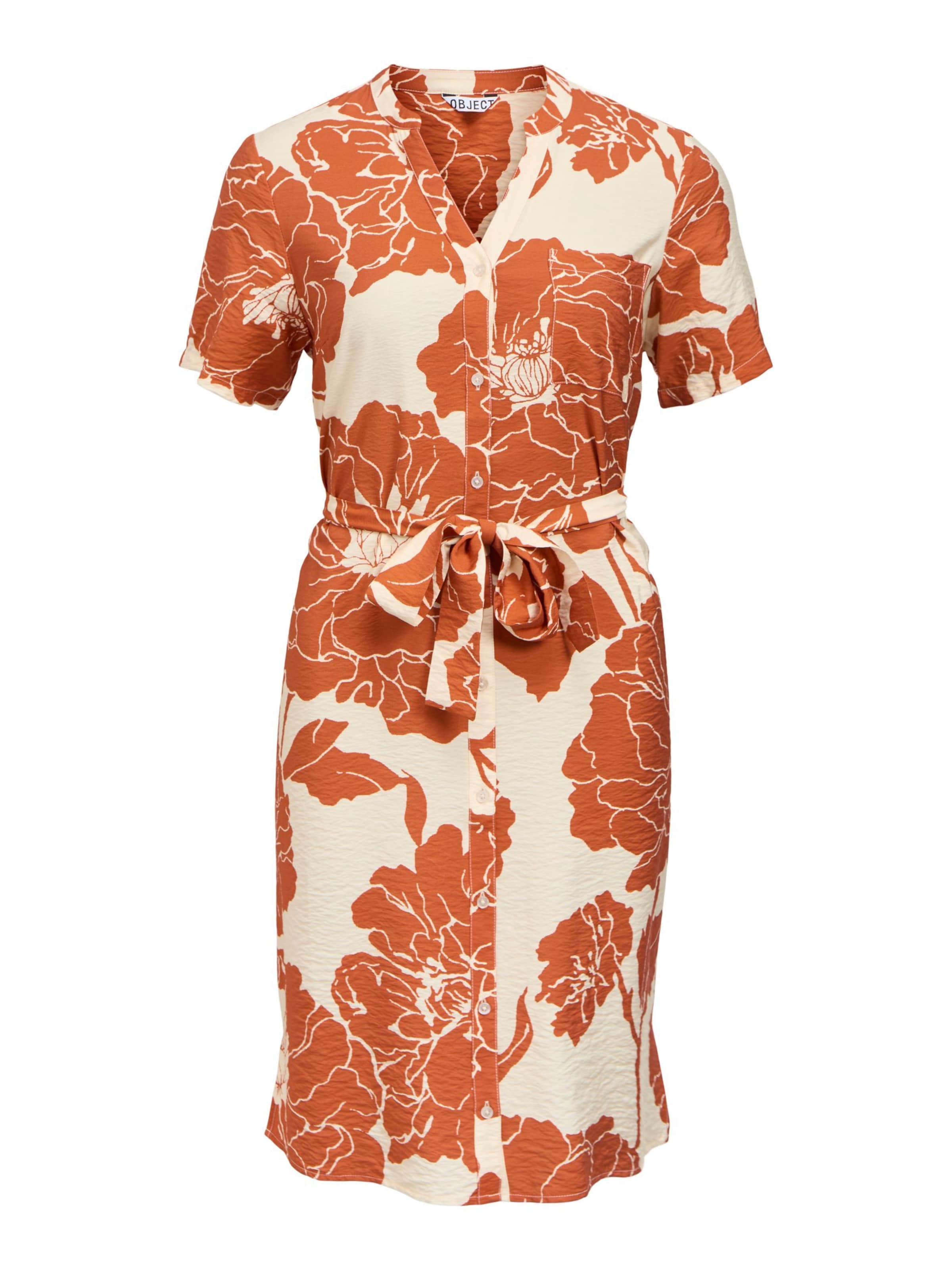 OBJECT Kleid in Beige: Vorderseite