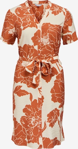 OBJECT Kleid in Beige: Vorderseite