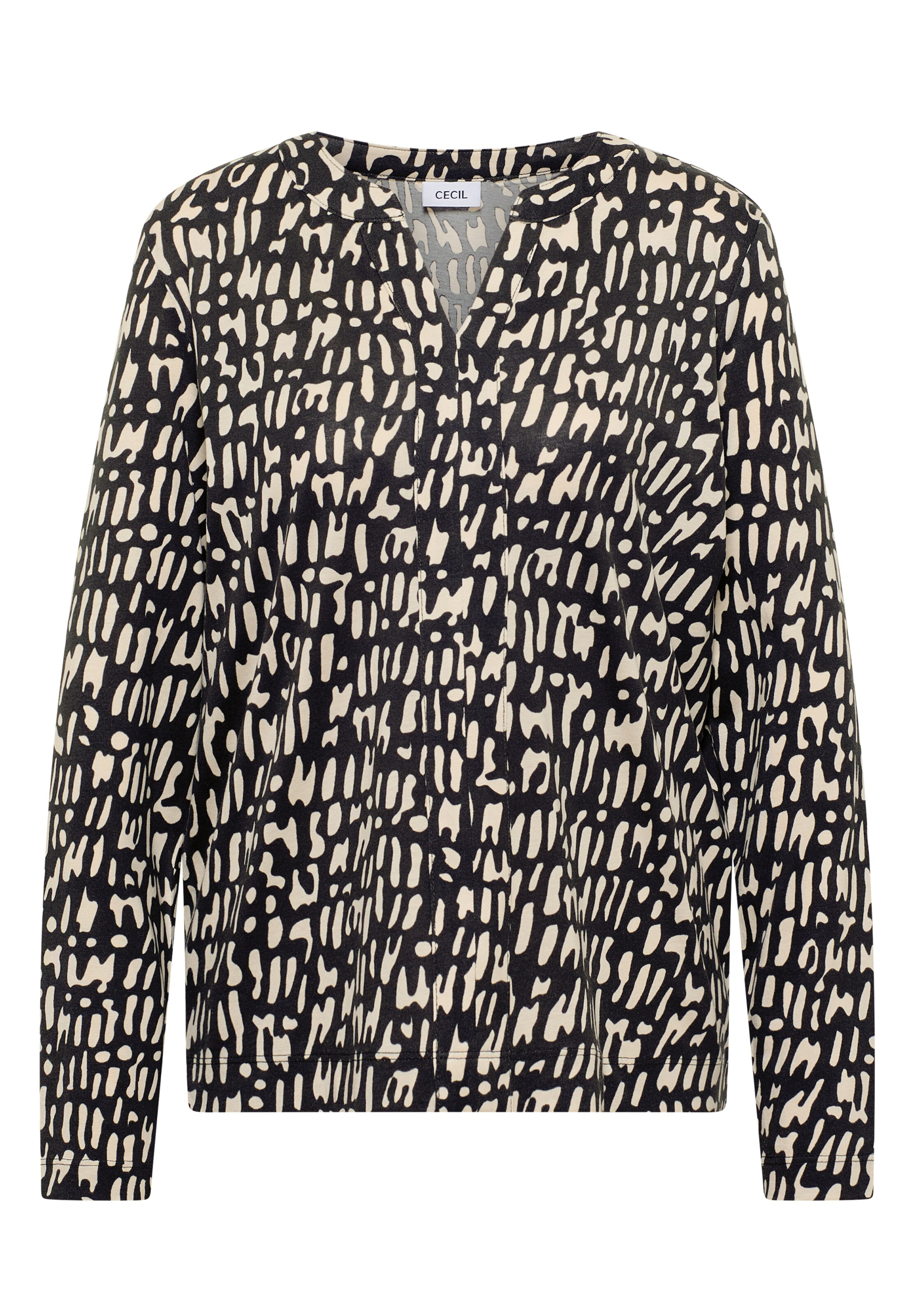 CECIL Shirt in Black: front