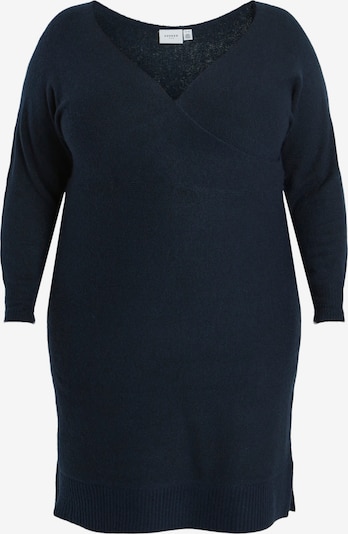 EVOKED Robes en maille 'CILIA' en bleu marine, Vue avec produit
