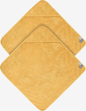 normani 2x Baby Wickeltücher aus Bio-Baumwolle ' ' in Gelb: Vorderseite