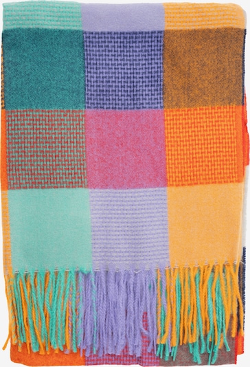 Seasons of April Schal 'Milly' in aqua / orange / pink, Produktansicht