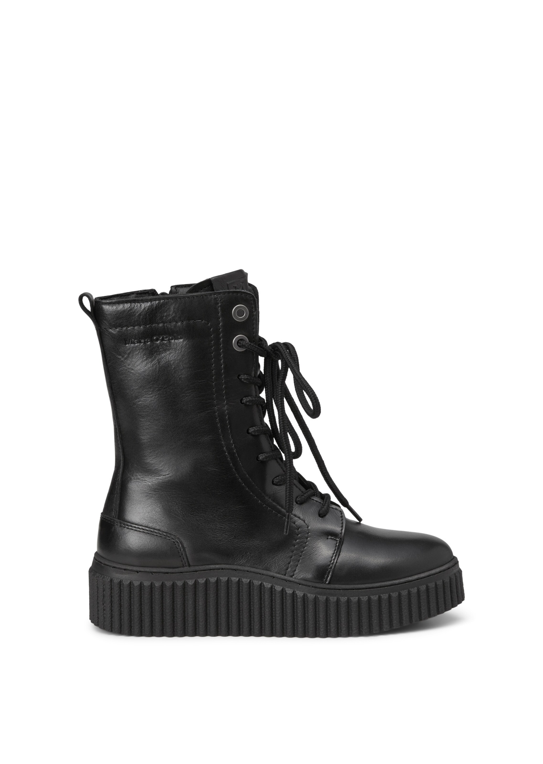 Bottes à lacets Marc O'Polo en noir