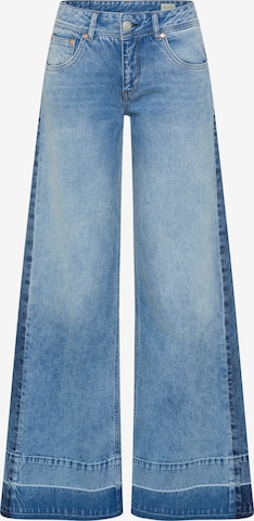 Herrlicher Wide leg Jeans in Blue: front