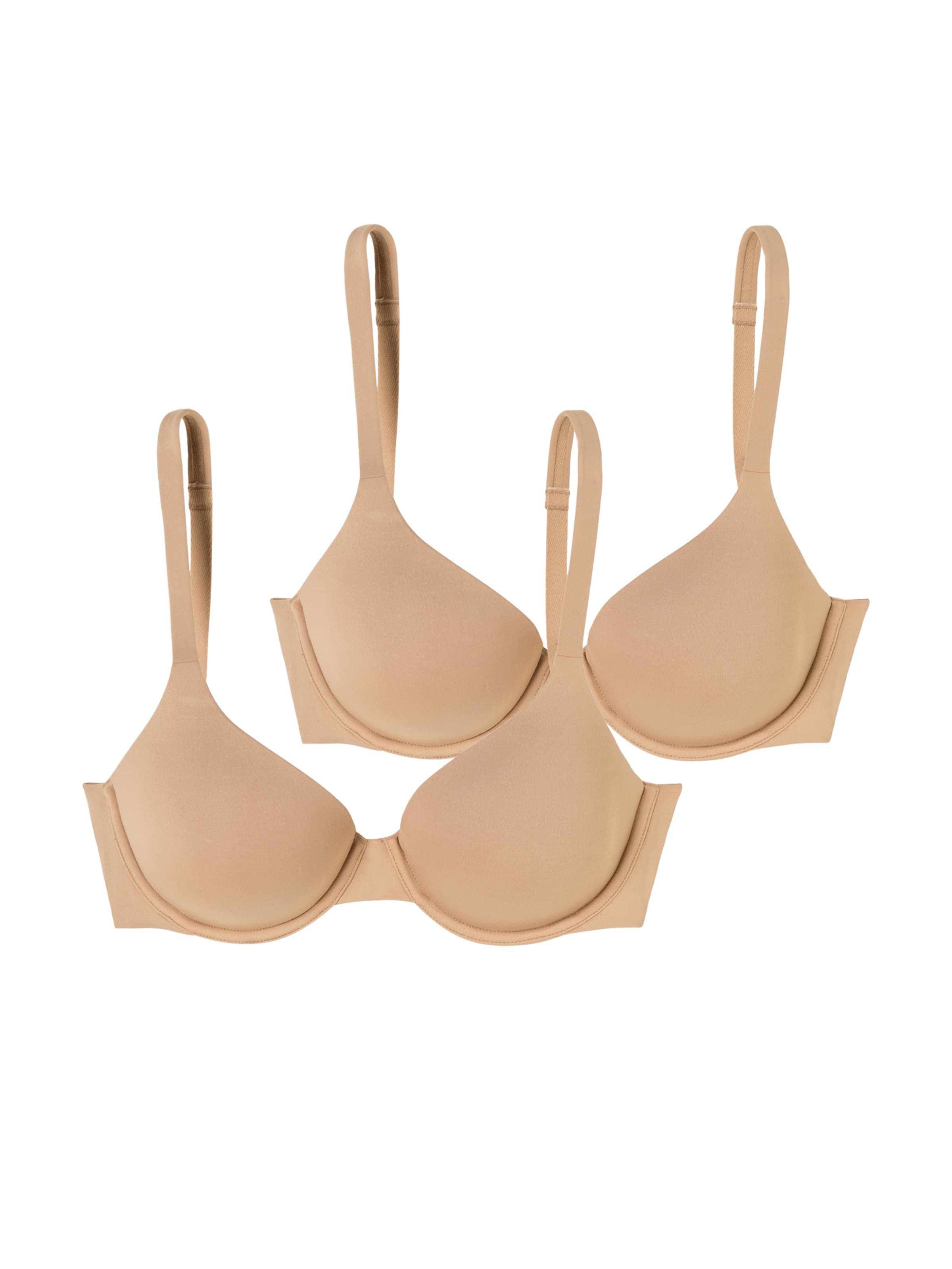Soutien-gorge ' BH mit Schale - Unique Micro ' SCHIESSER en beige : devant