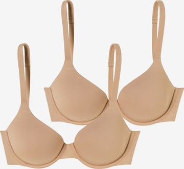 Soutien-gorge ' BH mit Schale - Unique Micro ' SCHIESSER en beige : devant