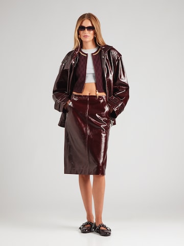 Elisabetta Franchi Gebreid vest in Rood