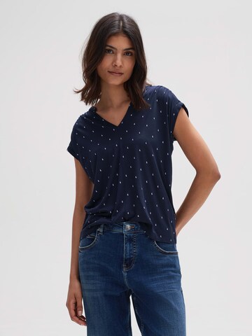 OPUS T-Shirt 'Sandi' in Blau: Vorderseite