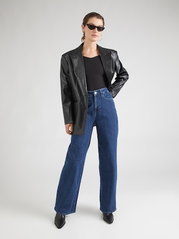 VILA Wide Leg Jeans 'Freya' i blå