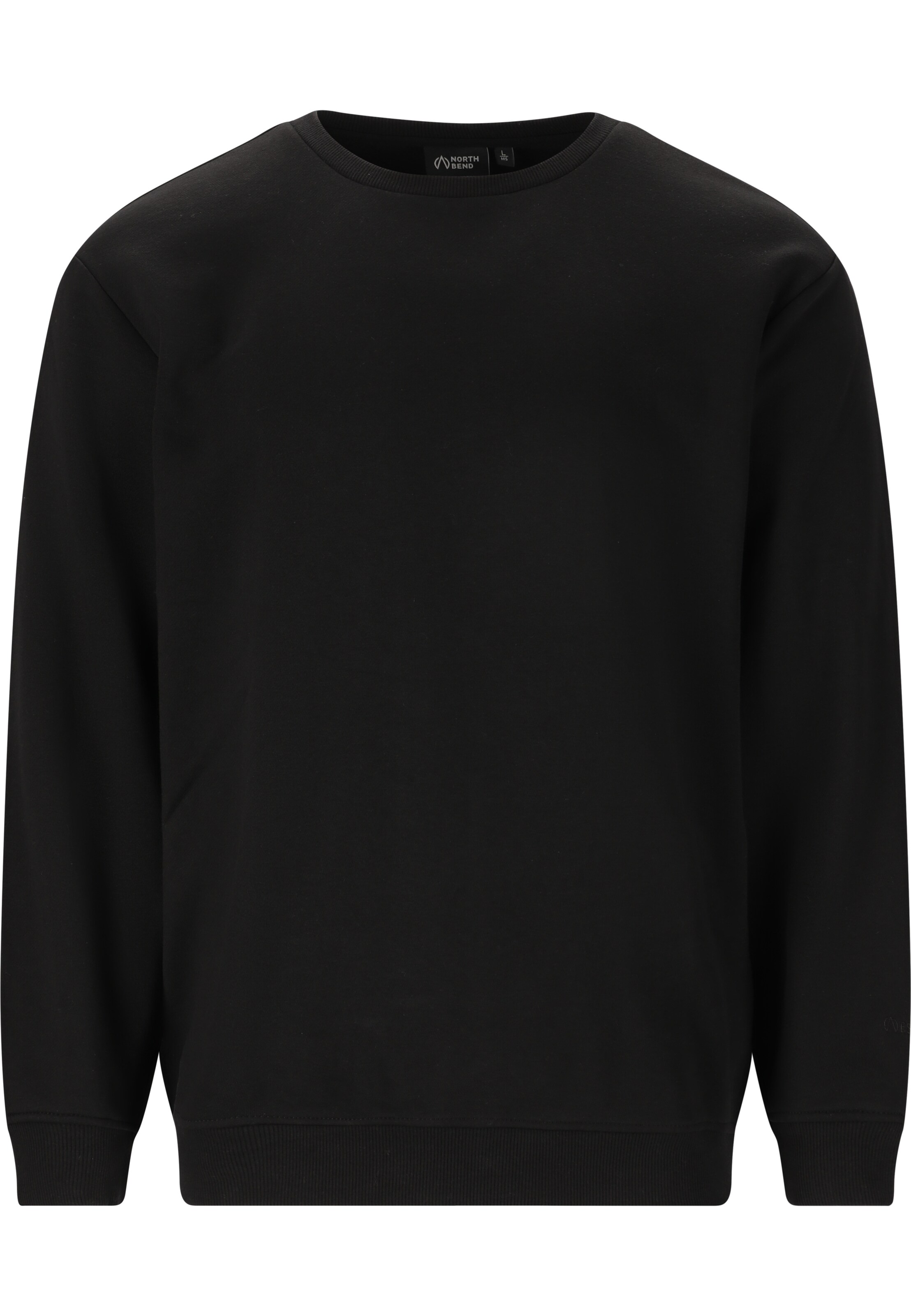 North Bend Sweatshirt 'Easterlin Jr.' in Black: front