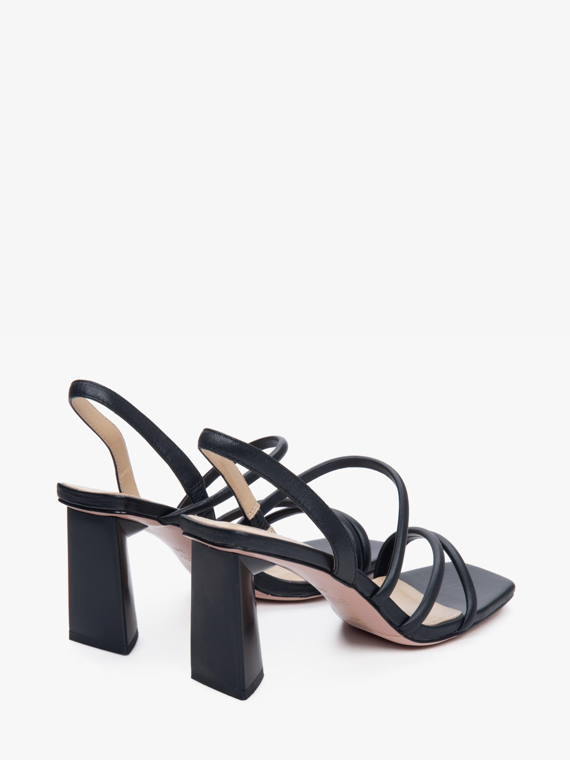 Estro Strap Sandals '195-301' in Black