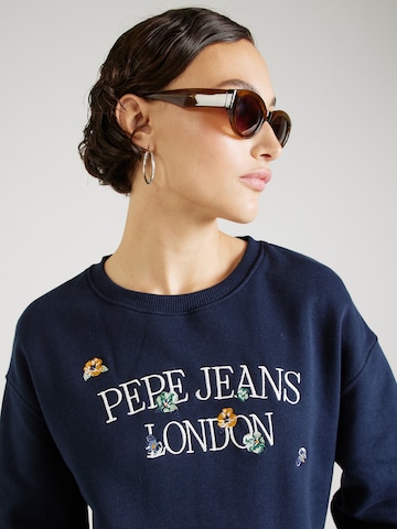 Pepe Jeans Sweatshirt 'VELLA' in Blau