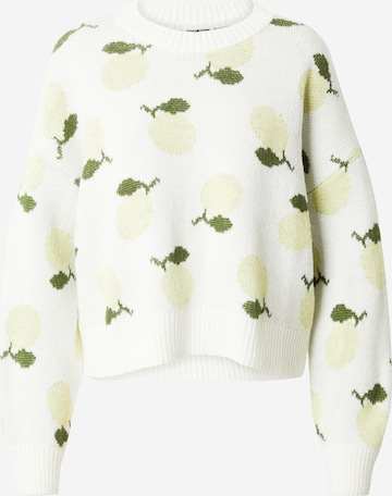 Pull-over 'JUICY' Noisy may en beige : devant