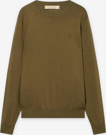 Trussardi - Jersey en verde: frente