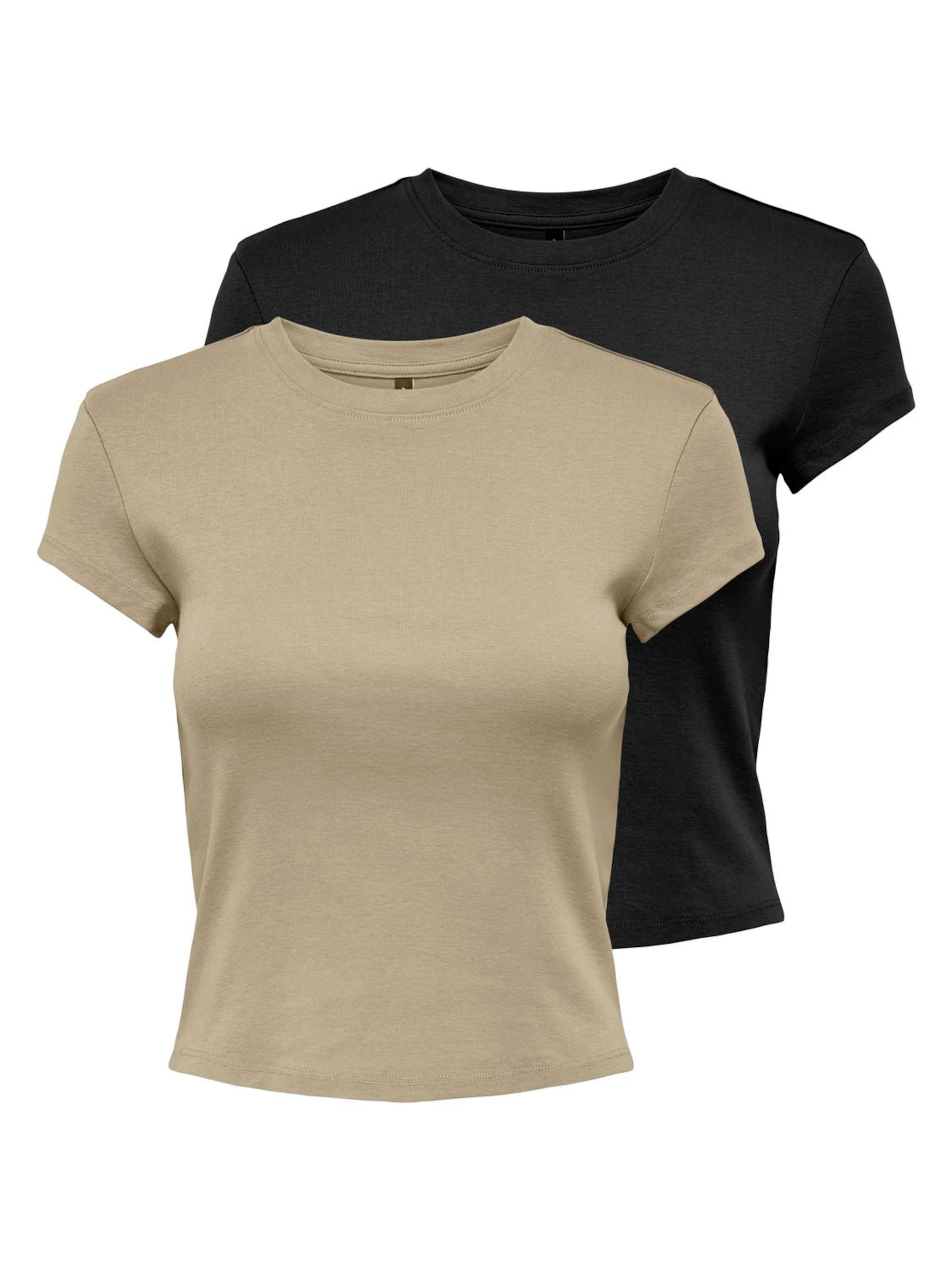 ONLY Shirt in Beige: front
