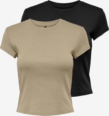 ONLY Shirt in Beige: front