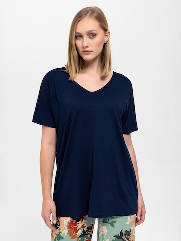 Anou Anou shirt in Blau