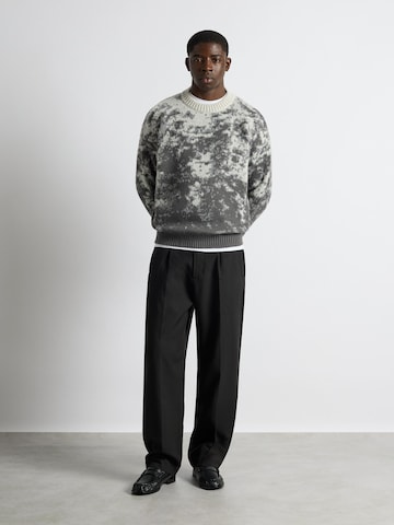 Burocs Sweater 'Pixel' in Grey