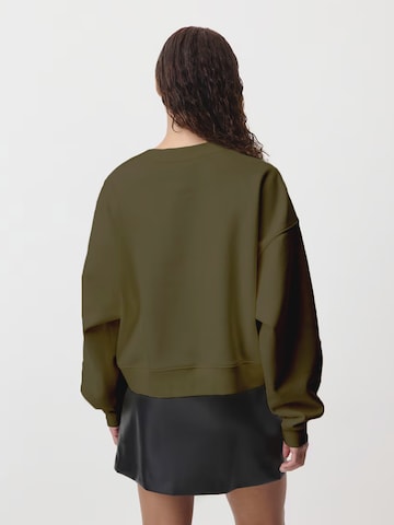 LeGer by Lena GerckeSweater majica 'Antonietta' - zelena boja