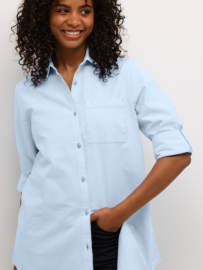 Kaffe Blusa 'Naya' en azul claro, Vista del producto