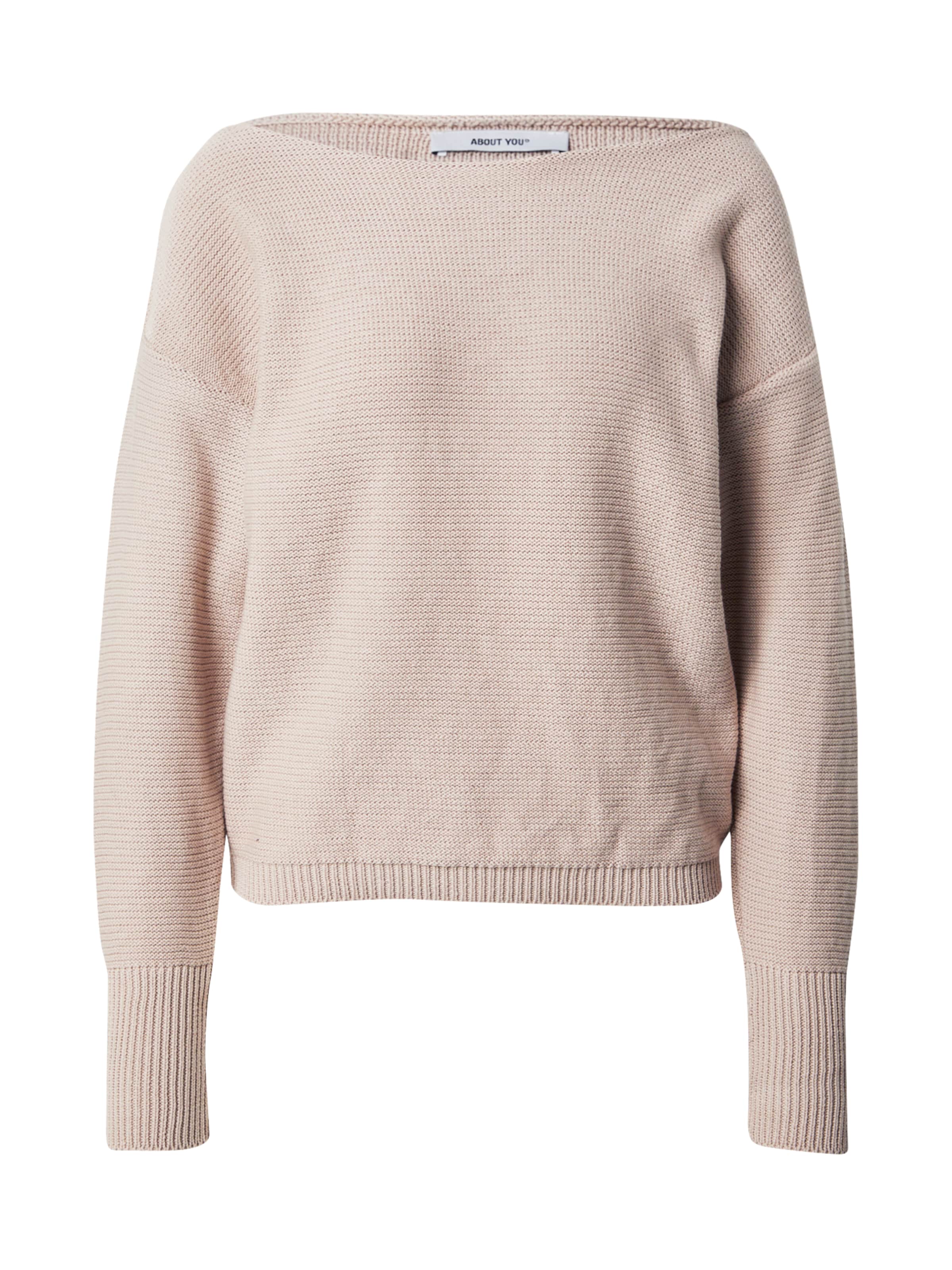 ABOUT YOU Sweater &#x27;Amanda&#x27; in Beige: front