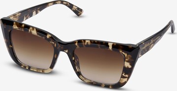 Kapten & Son Sunglasses 'Cassis Crystal' in Brown: front