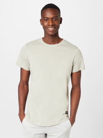 JACK & JONES - Ajuste regular Camiseta 'NOA' en gris: frente