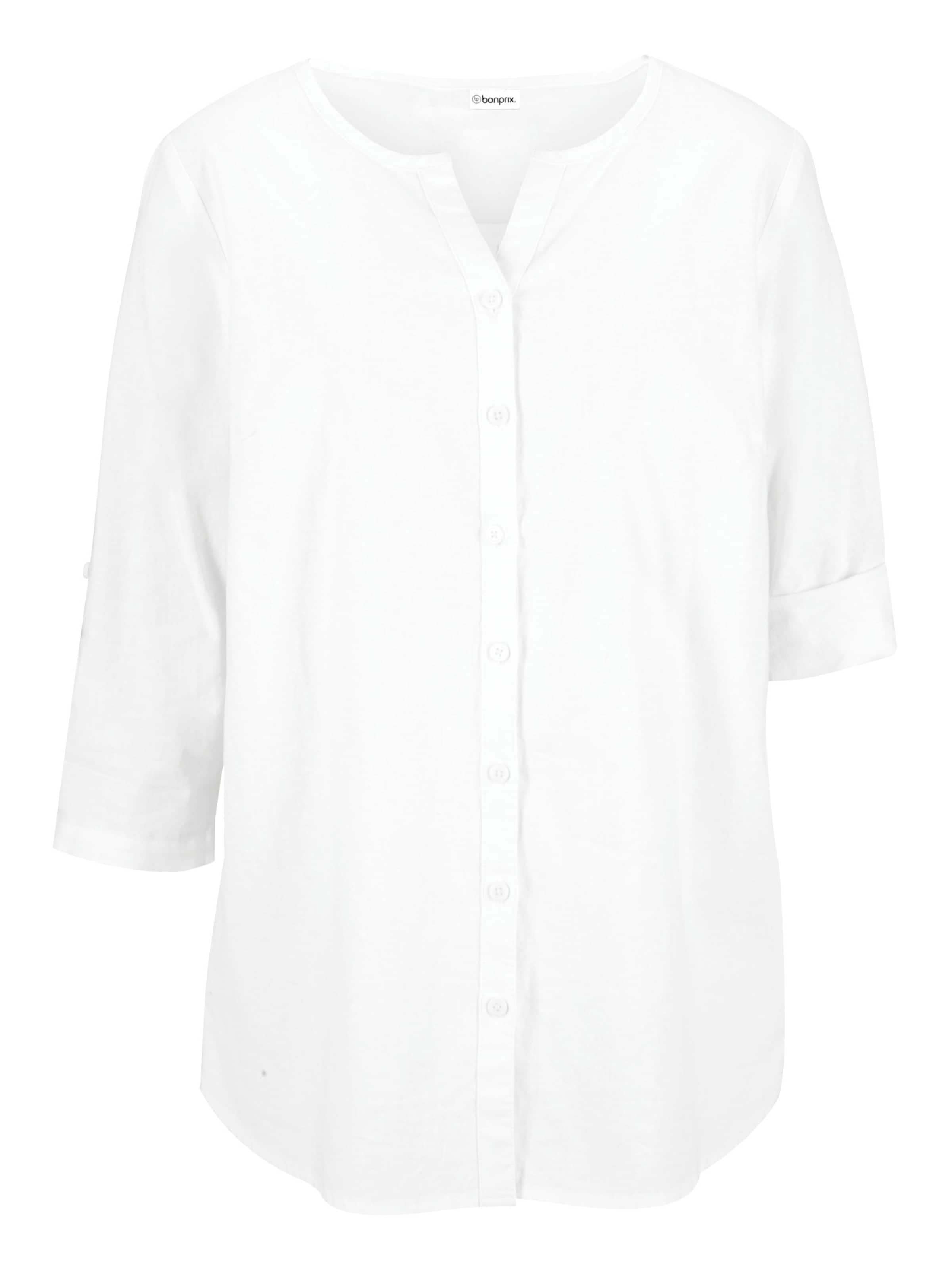 bonprix Bluse in M in weiß, Produktansicht
