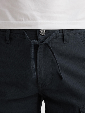PME Legend Loose fit Trousers 'Jetheed relaxed fit cargo shorts' in Black