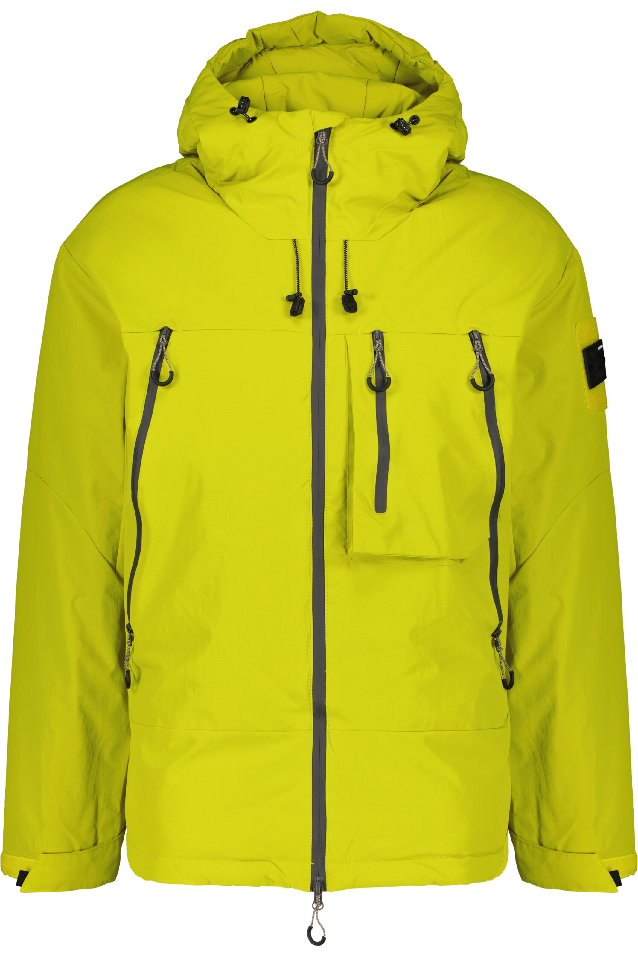 alife & kickin Winterjacke 'MosesAK' in Gelb: Vorderseite