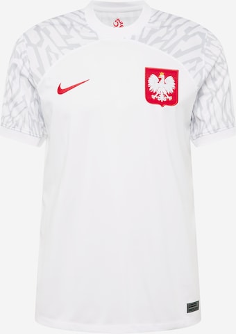 NIKE Fodboldtrøje 'Polen 2022 Heim' i hvid: forside