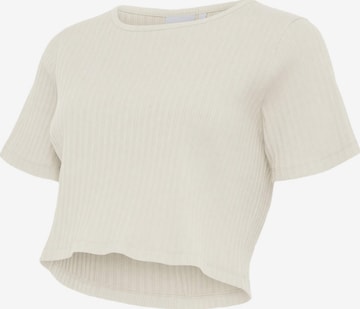 Top di MAMALICIOUS in bianco: frontale